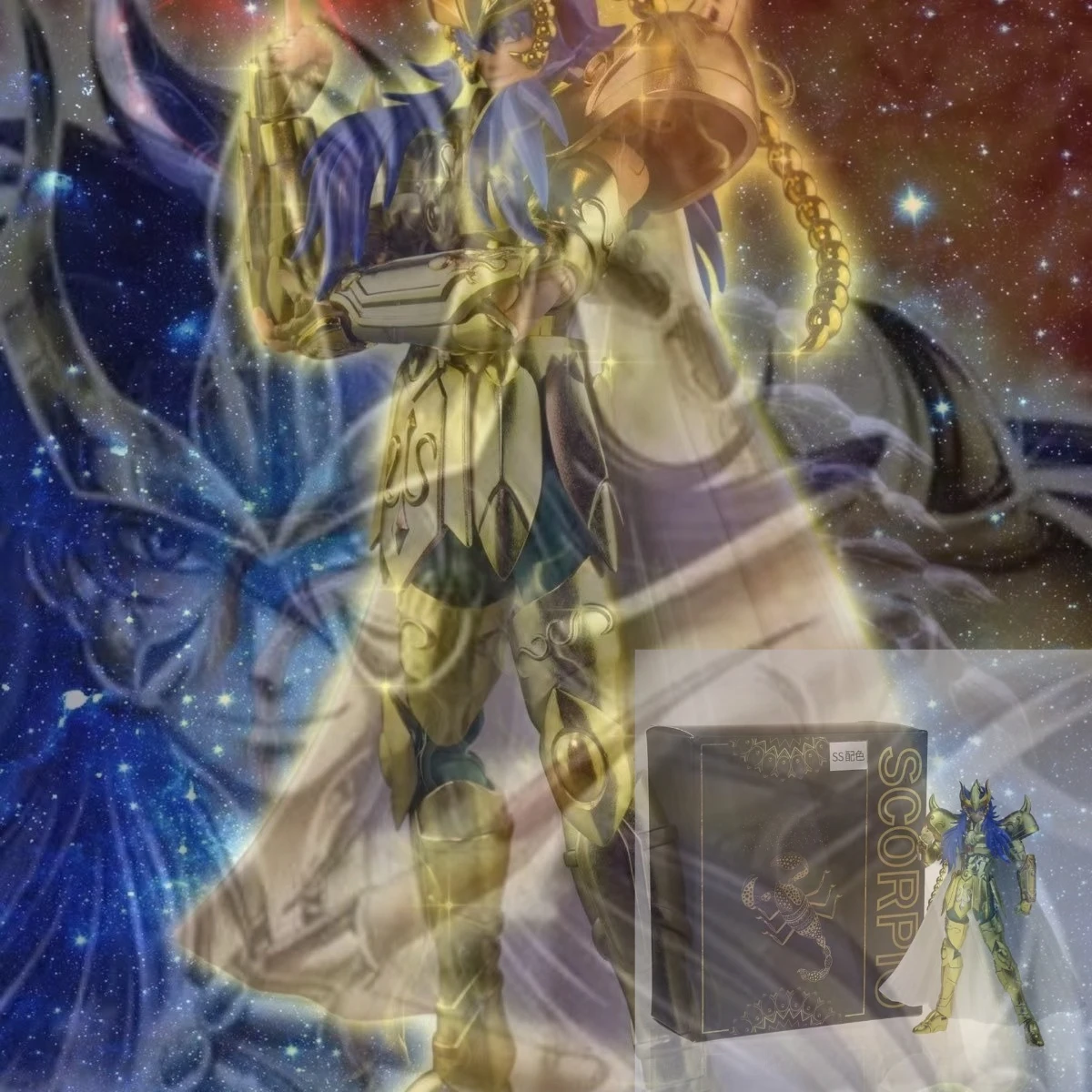 

ST Model Saint Seiya Myth Cloth EX Cardia/Kardia Scorpio Gold Lost Canvas/LC Knights of The Zodiac Action Figure Toy in Stock