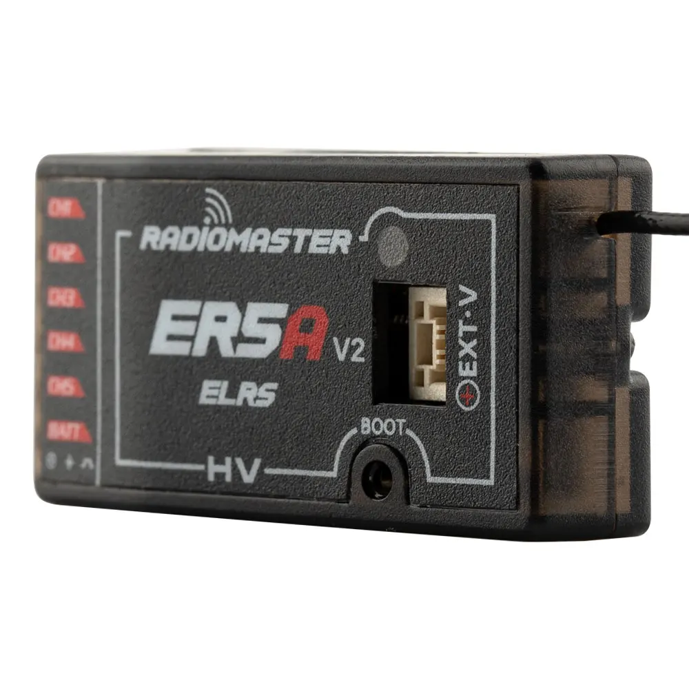 IN Stock Radiomaster ER5A V2.0 5CH 2.4GH ExpressLRS External Antenna PWM Receiver