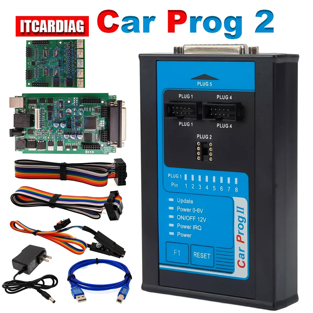 

Carprog 2 Carprog2 ECU Programmer Airbag Crash Data Immo Off Read Save Dataflash Programmer Car Prog II Full Software Tool