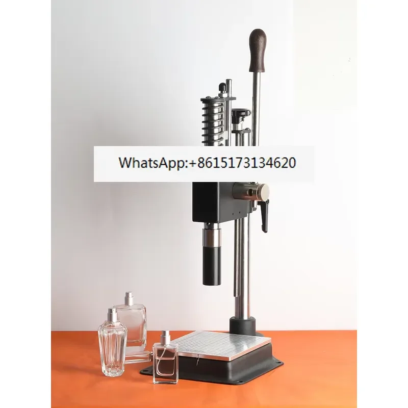 Manual Perfume Bottle Sealer Machine for Spray Head Medium Sleeve Bayonet Cap Crimping Tool