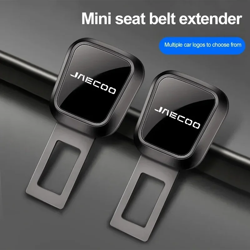 For Chery Jaecoo J7 J8 2023 2024 2025+ Car Interior Accessories Car Seat Belt Clip Extension Plug Car Safety Seat Lock Buckle