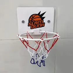 Portable Exercise Basketball Hoop Set Indoor Home Portable Funny Mini Basketball Hoop Toy Wall Frame Stand Set for Kids Adults
