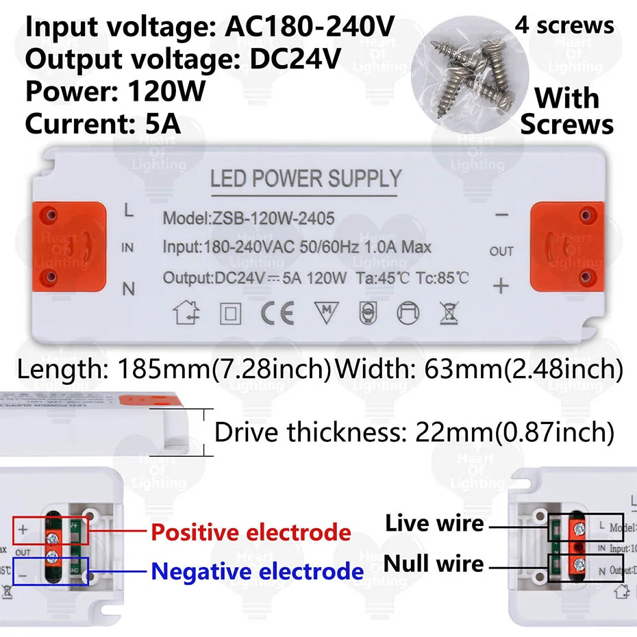 DC 12V 24V Ultra Dünne Beleuchtung Transformator LED Netzteil 12W 18W 24W 36W 60W 120W Treiber 220V 230V 240V Für LED Streifen Lichter