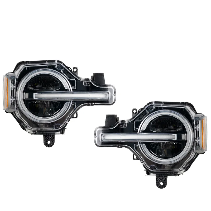 

With DRL LED Headlight for Ford Bronco 2021 2022 2023
