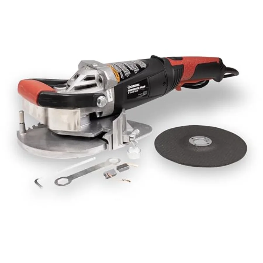 

Универсальная пила Super Jamb and Undercut Saw: мощная и многофункциональная, регулируется от уровня среза до 1-1/2 дюйма, лезвие с твердосплавными напайками 6-3/16 дюйма.