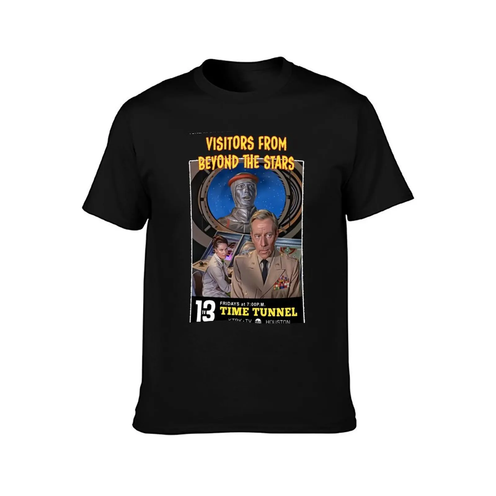 The Time Tunnel - Visitors From Beyond the Stars T-Shirt Plus Size Loose Fit T-Shirt