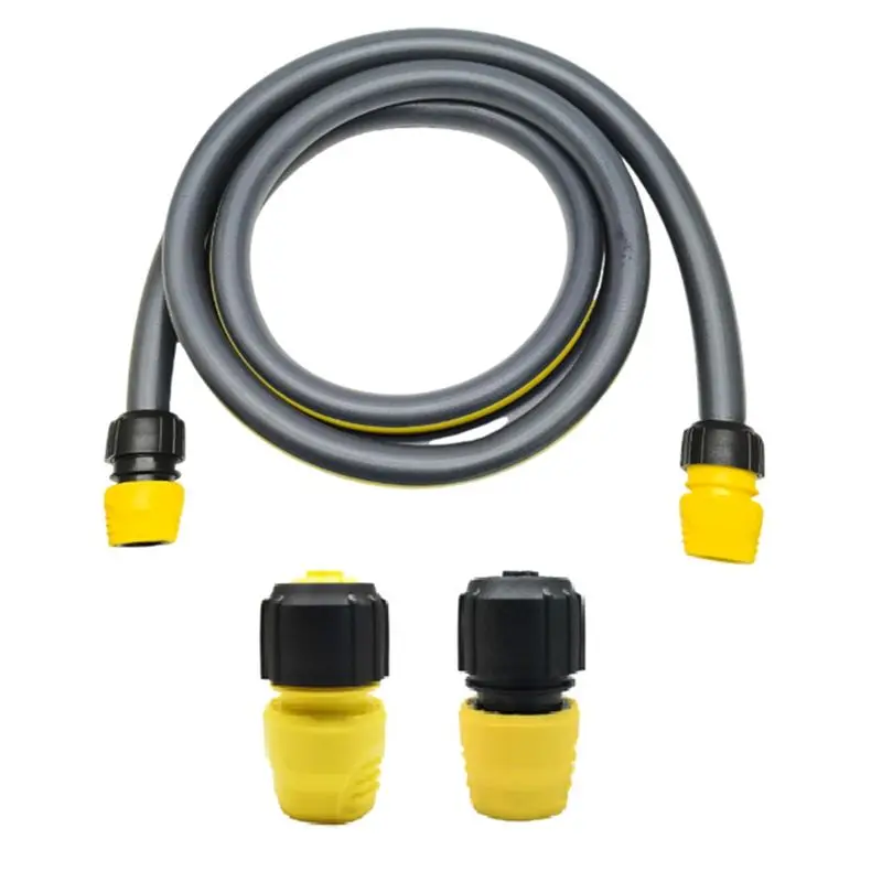 M12K-For Karcher Water Inlet Pipe 3/4 With Gardening Water Stop Connector Hose And 2 Water Pipe Connectors
