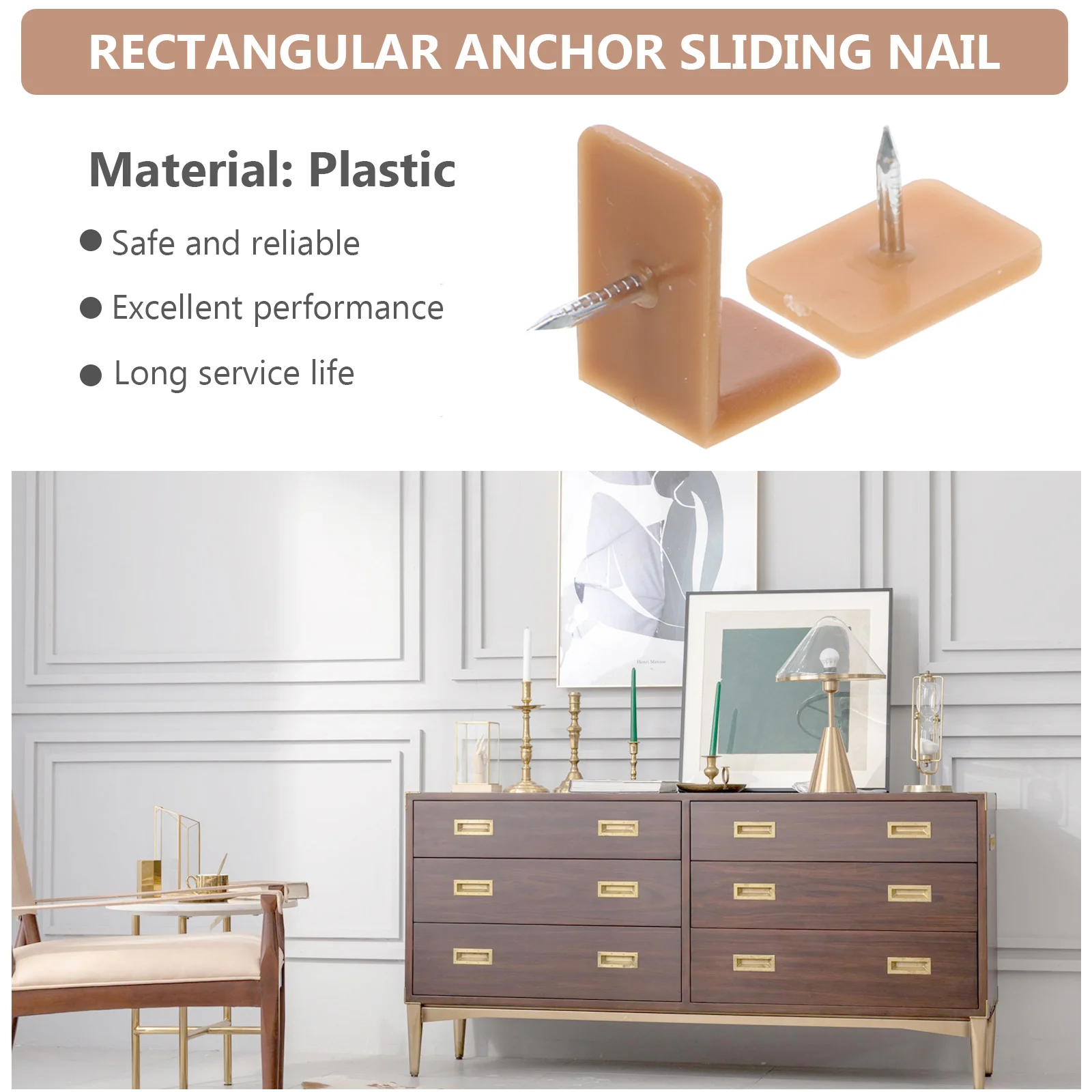 

1 комплект, L-образная направляющая для ящика, прочная сменная направляющая, низкая направляющая для гвоздей, мебельный слайдер, направляющие для ящиков, пластиковая пробка, ремонт комода