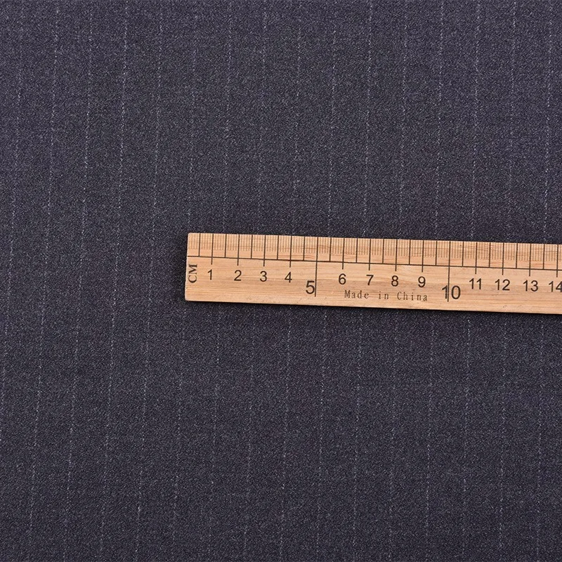 Brushed striped suit fabric suitable for suits trousers armor and skirts fashionable set clothing