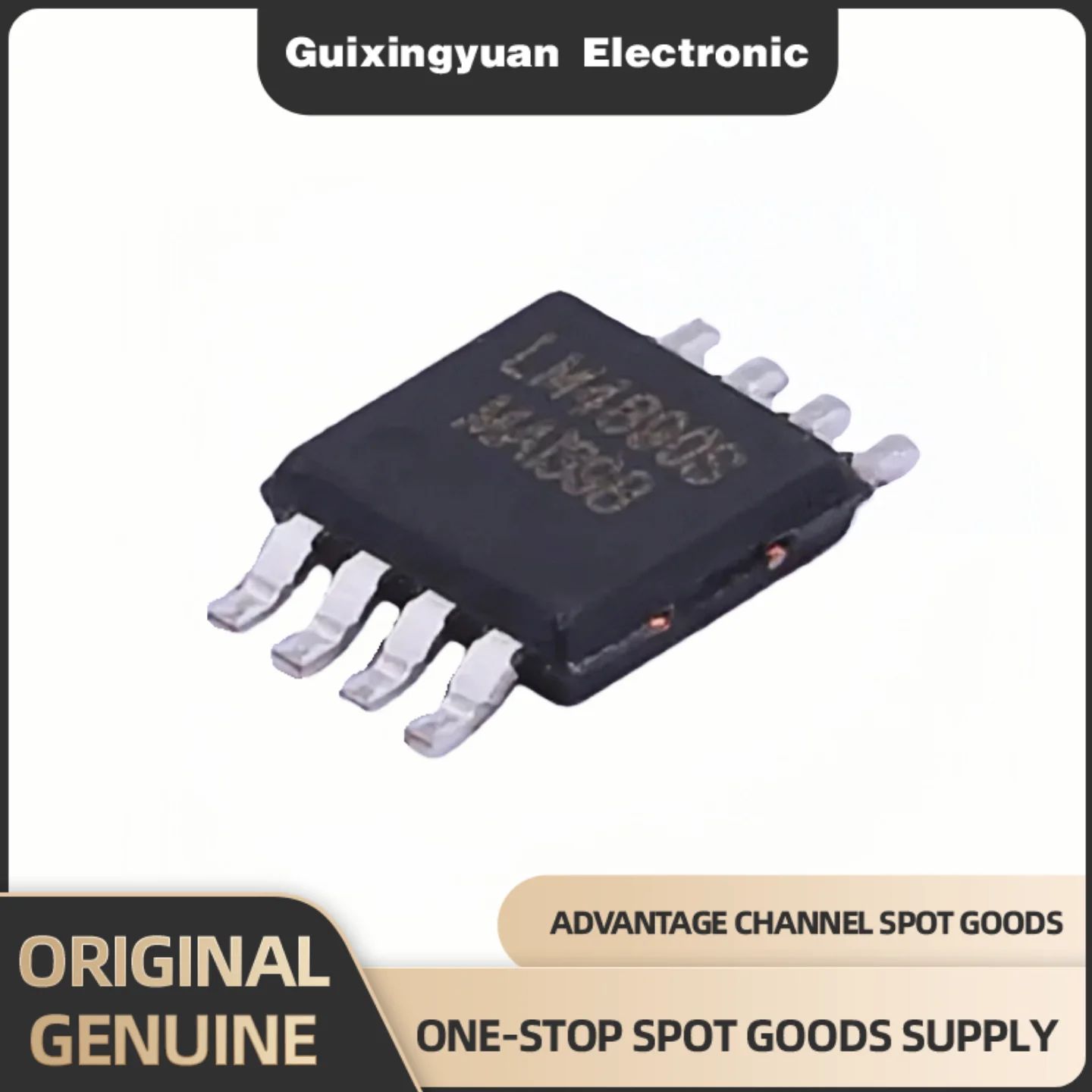 10PCS original genuine LM4890S packaged MSOP8 audio power amplifier chip IC