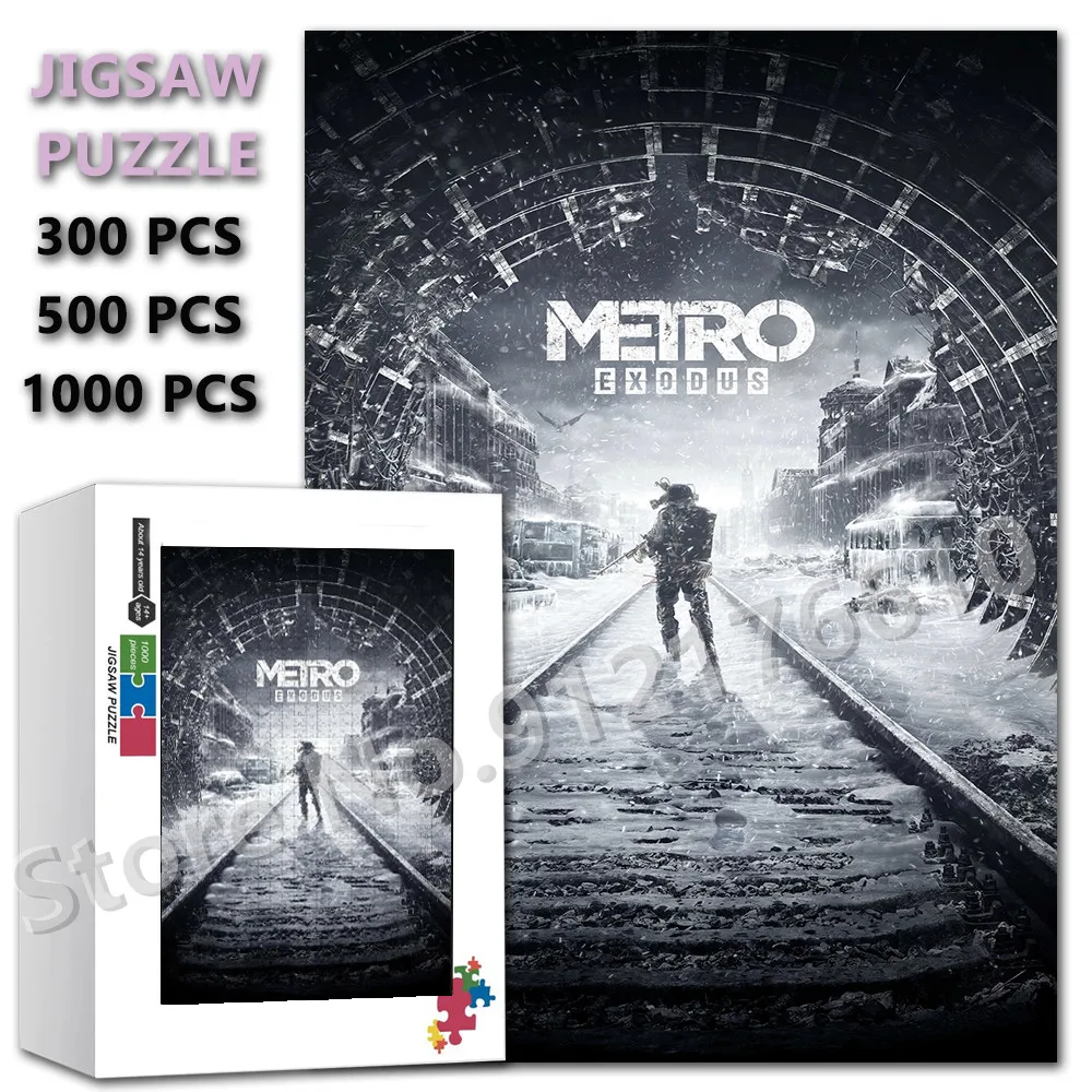 

Classical Horror Game Jigsaw Puzzles 300/500/1000 Pieces Family Toys Paper Puzzle Decompress Educational Children Adult Gifts