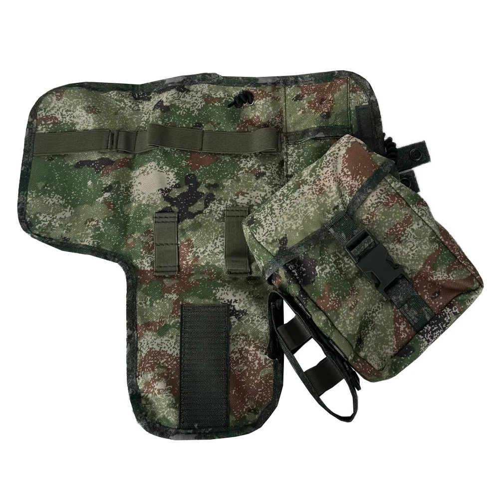 Trousse de Camouflage de Premiers Secours Populaire, Sac d'Équipement Vert Multi-Poches à Monter, Petite Trousse Modifiée