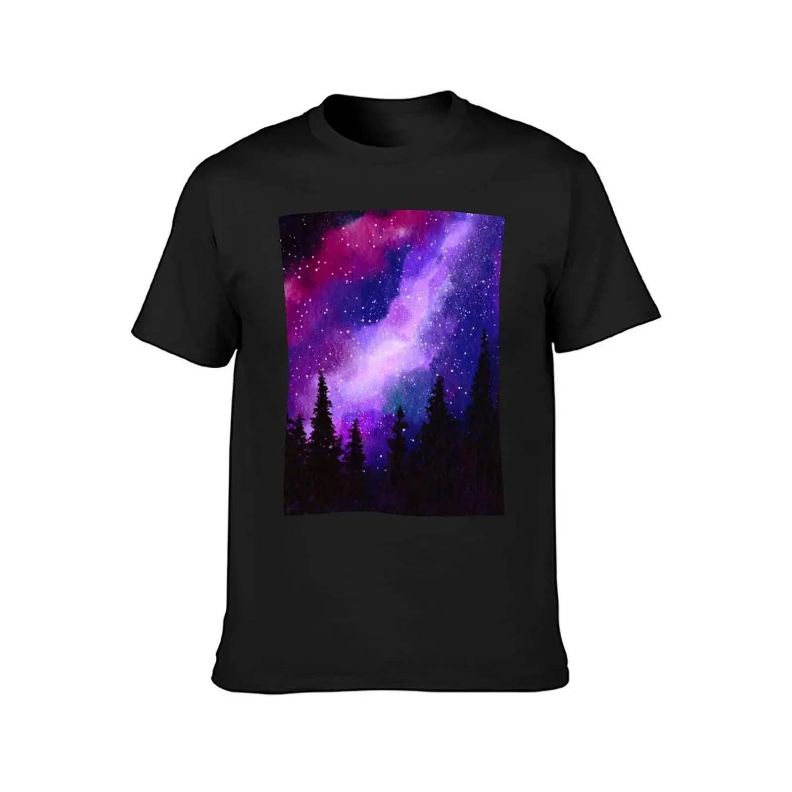 Milky Way Night T-Shirt graphic shirts anime stuff designer shirts baggy shirts mens graphic t-shirts anime