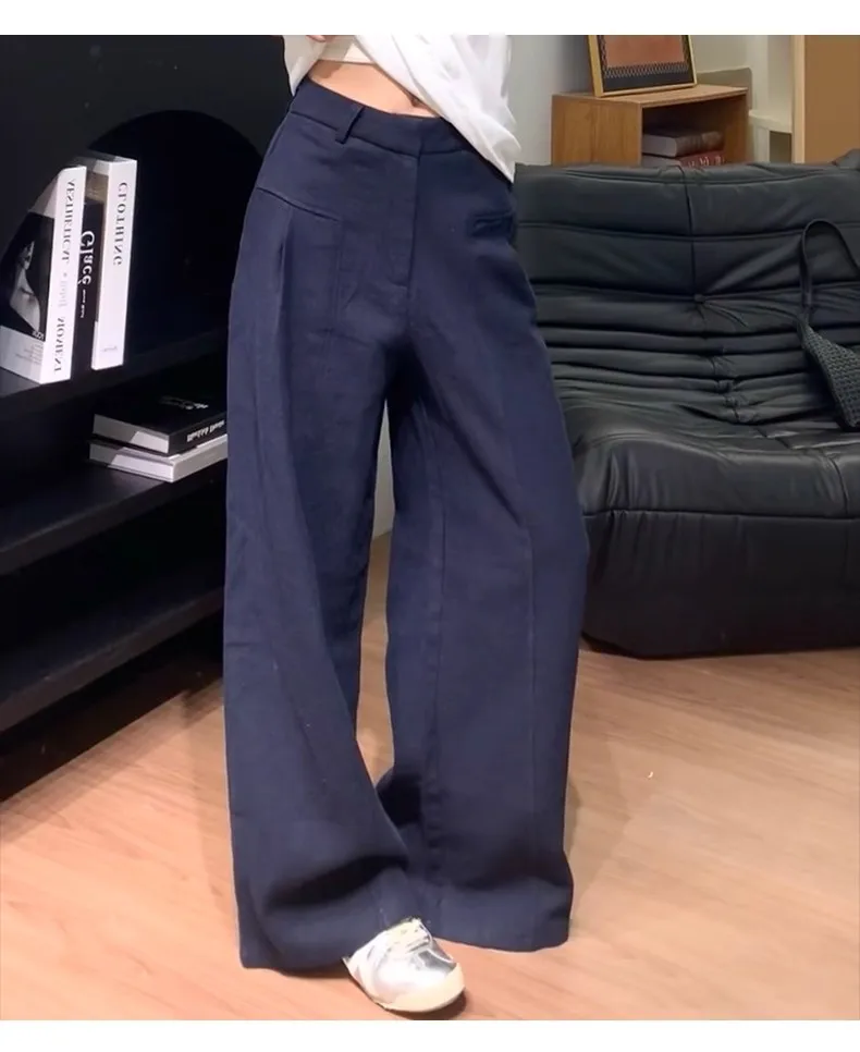 

Брюки женские быстросохнущие, хлопковые, осенние, в консервативную клетку, вельветовые, сложенные, для городской академии, в стиле пэчворк, художественная многослойная винтажная уличная одежда