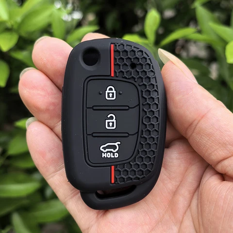 Силиконовый Чехол Для Ключей Hyundai Solaris, Ix35, Ix45, Elantra, Santa Fe, HB20
