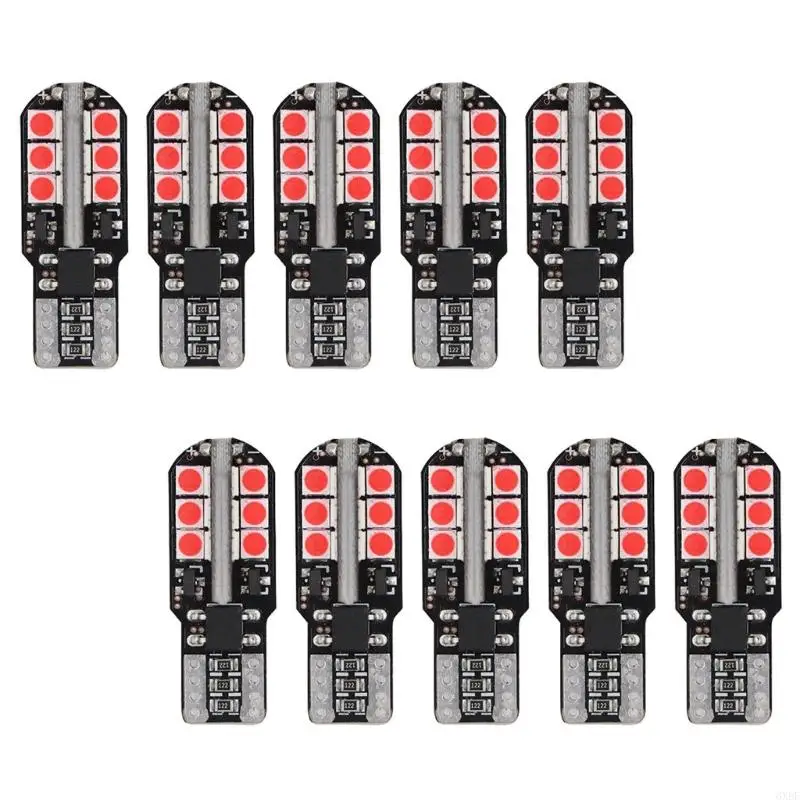 

Новинка 2025 года, 10 шт. T10 194, светодиодная лампа 5730 600LM Plug Play, освещение приборной панели автомобиля, освещение 12