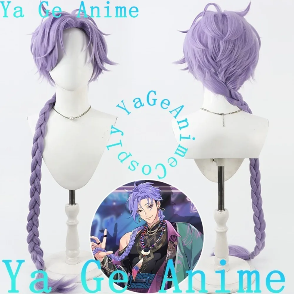 

Ya Ge Anime Store Nu: Carnival Jiu Ye Косплей Парик Длинная Фиолетовая Коса Реальность Шоу Реальность Шоу В наличии Быстрая Доставка