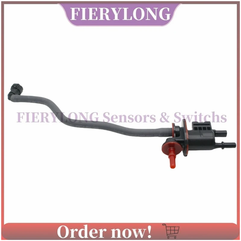 L1M3-9B325-BC Vapor Canister Purge Valve Solenoid Hose For Ford Explorer 2020 2021 2022 2023