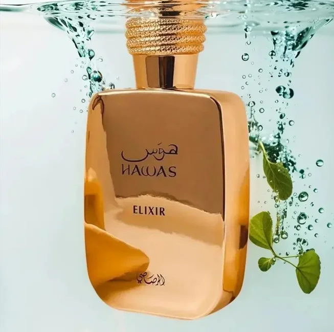 

Hawas Elixirs Eau De Parfum for Men (100ml/3.4oz): Premium Long-Lasting Scent Bold, Sophisticated Fragrance for The Discerning