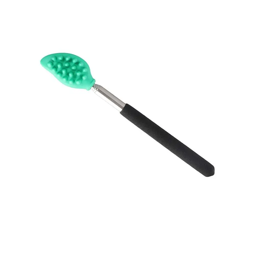 

Scratching Massager Tool Telescopic Backscratcher Nose cleaning Scrubber Extendable Back Scratcher Silicone Massage Brush