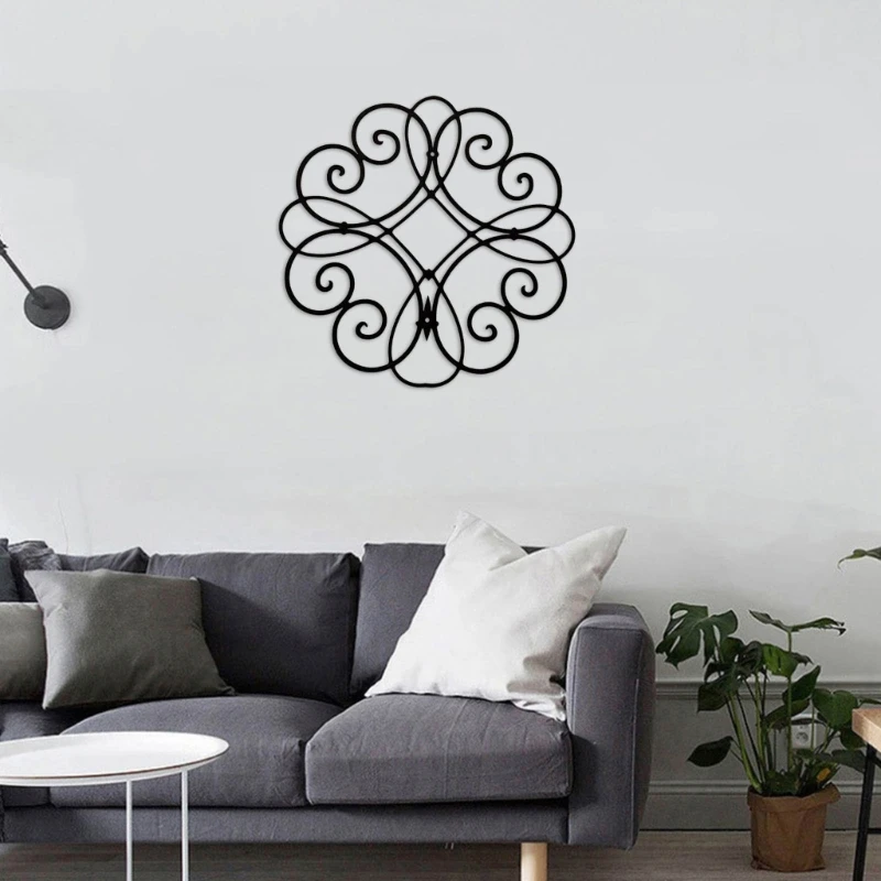 Los elegantes colgantes decorativos Metal para pared mejoran belleza tu habitación, envío directo