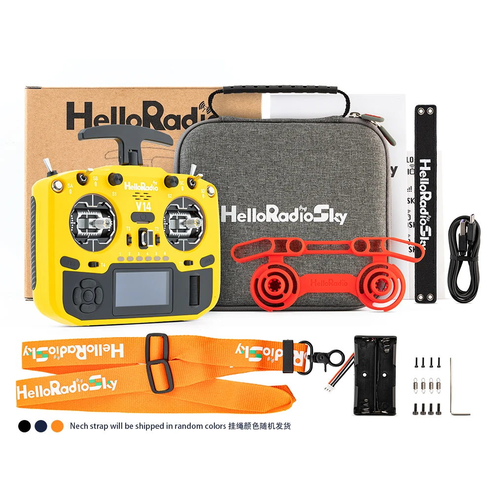 HelloRadioSky V14PRO & V14MAX مع مساعد صوت Hall Gimbal AI وهوائي T قابل للطي #6
