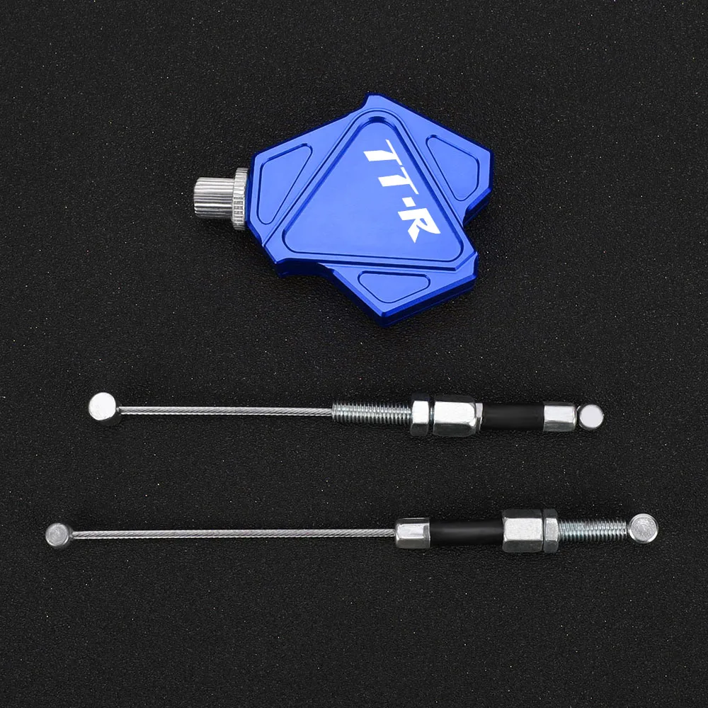 

Логотип TTR для YAMAHA TTR125 TTR250 TTR600 TTR 125 L 250 600 Moto, алюминиевый универсальный рычаг сцепления для трюков, легко тянущая тросовая система