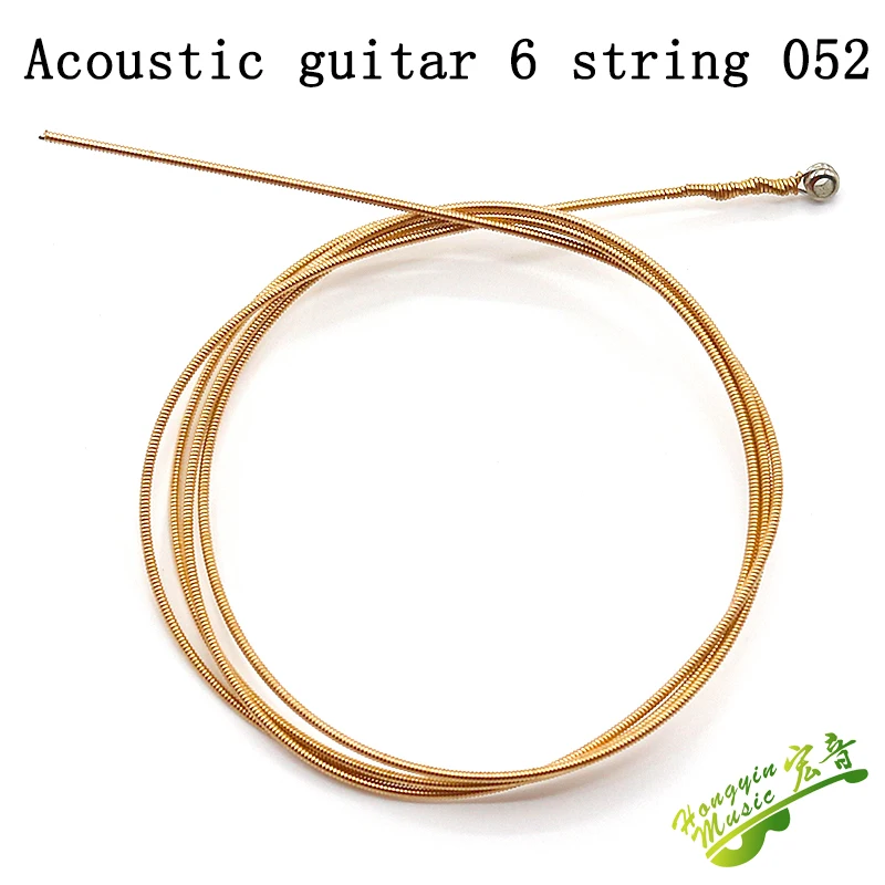 10 Stück Messing-Einzelsaiten 1-6 für Akustik- und E-Gitarre, Ersatz-Musikinstrumentenzubehör – Detail 24