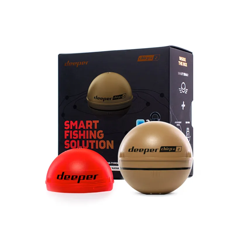 2025 New DEEPER CHIRP Wireless Bluetooth Fish Finder Smart Castable Sonar with Real-Time 3D Map Generation 3.0