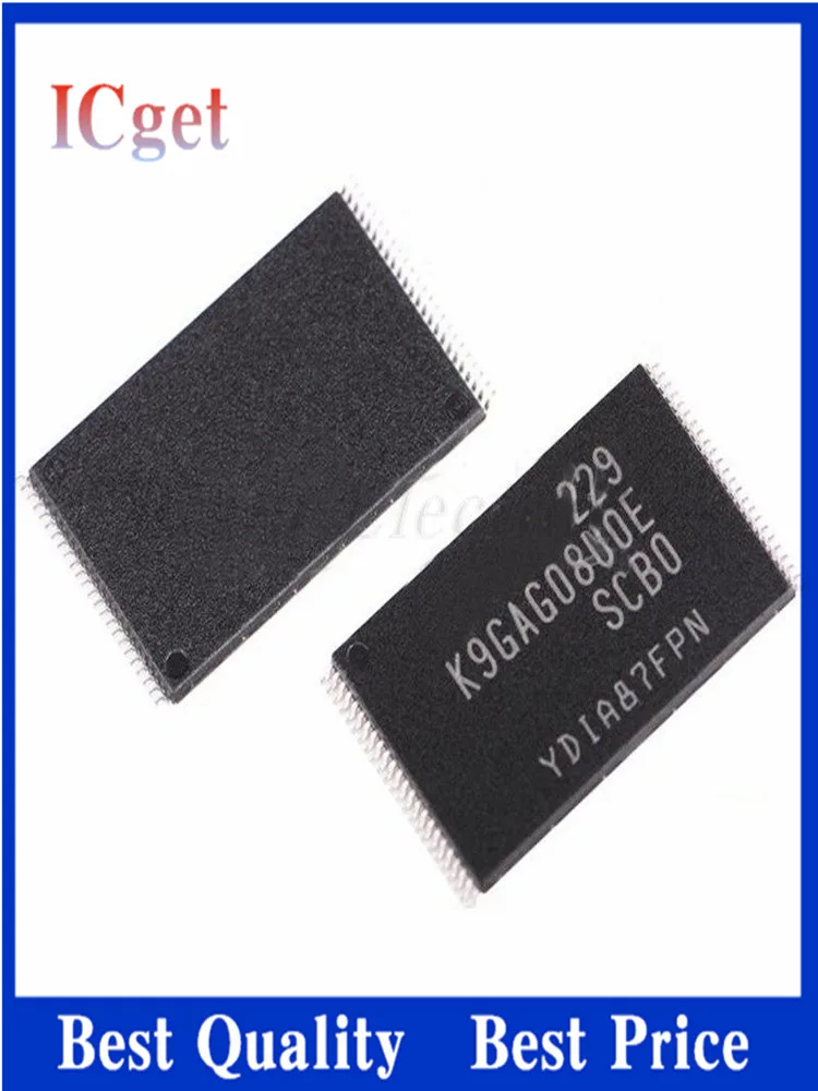 5Pcs New K9GAG08UOE-SCBO K9GAG08UOE SCBO K9GAG08UOE SCB0 K9GAG08U0E SCB0 tsop-48 Chipset