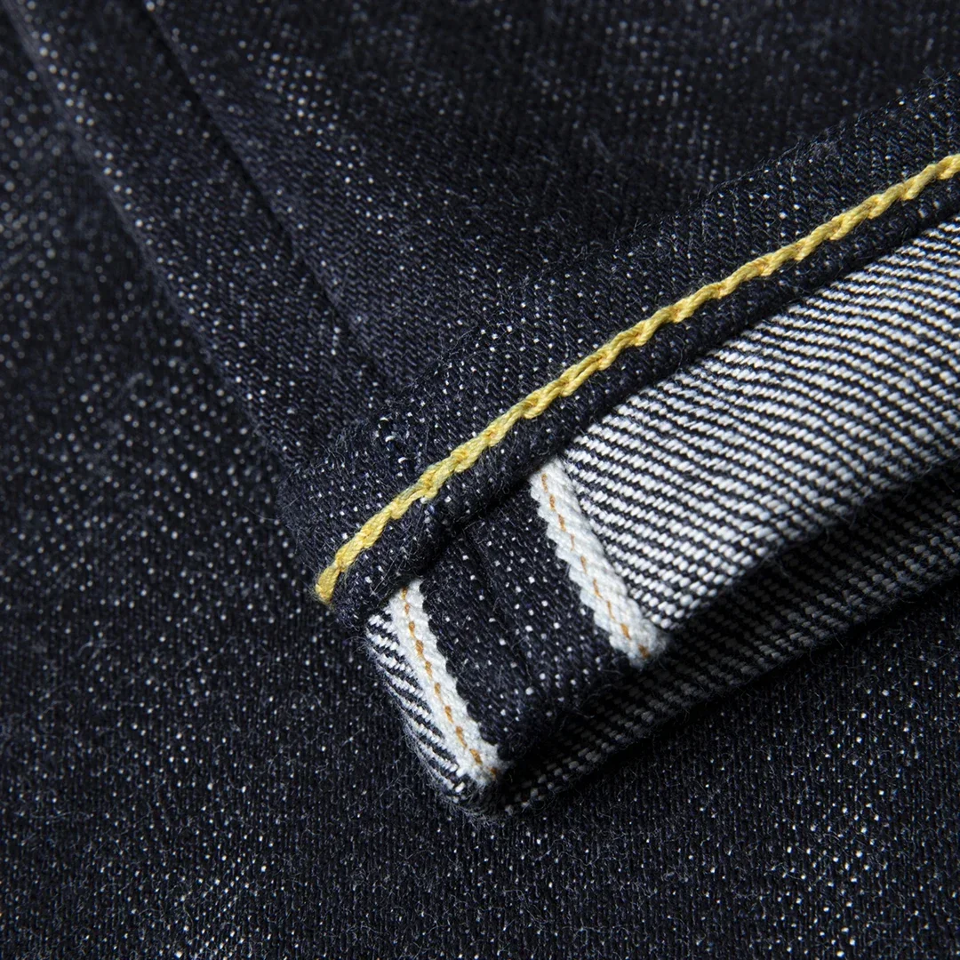 Red Tornado 17oz SD-107 Slim Cut Jeans Selvdege Denim Men's Pants Straight Leg - Image 3