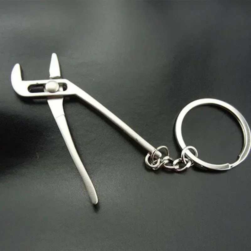 Interesting Simulation Tool Keychain Wrench Hammer Screwdriver Outdoor Multifunctional Mini  Personalized Trendy Keyring Pendant