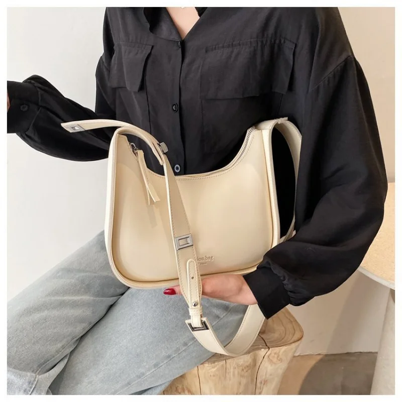 

Elegant Ladies Messenger Bag Leather Crossbody, Shoulder Handbag Women's Tote, Luxury Brand By Famous Designer, Classic Style