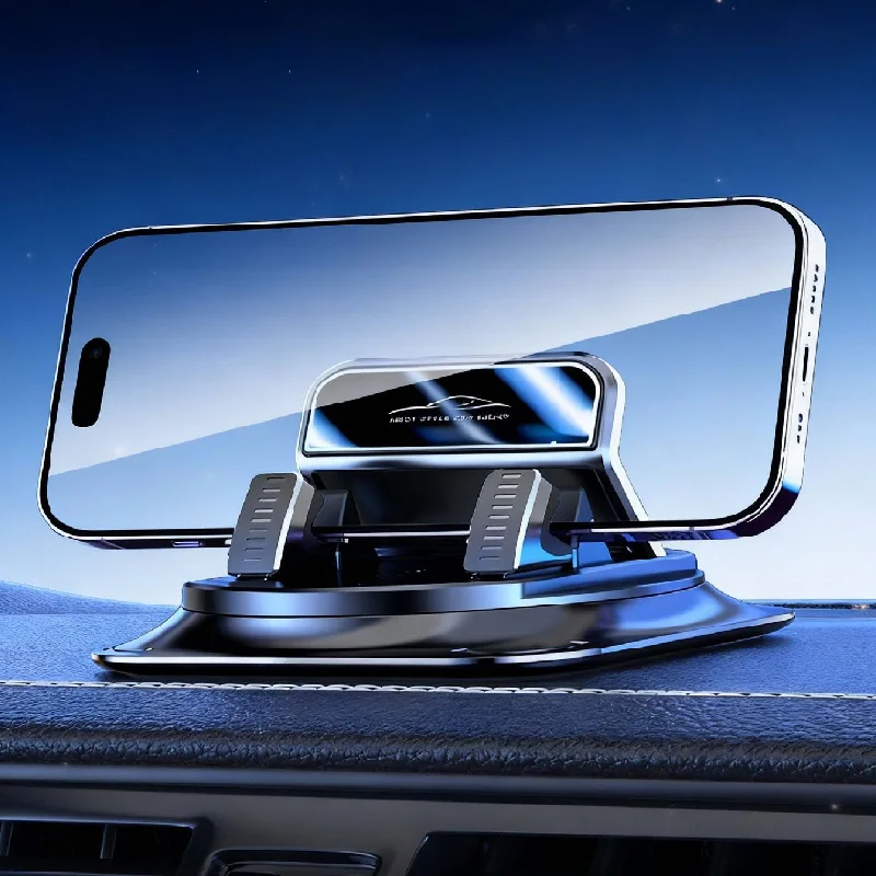 

VYVYLABS 2026 Universal Car Phone Holder 360° Rotation Silicone Mount Portable Dashboard Suction Cup Holder for iPhone Samsung