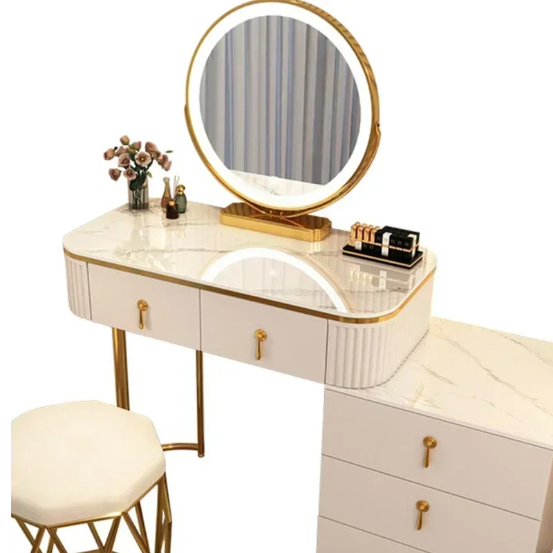 

Long - lasting Mirrors Dressing Table Mirror Bedroom Chest Drawers Vanity Storage Makeup Tables Laden Mesa De Maquillaje Bedroom