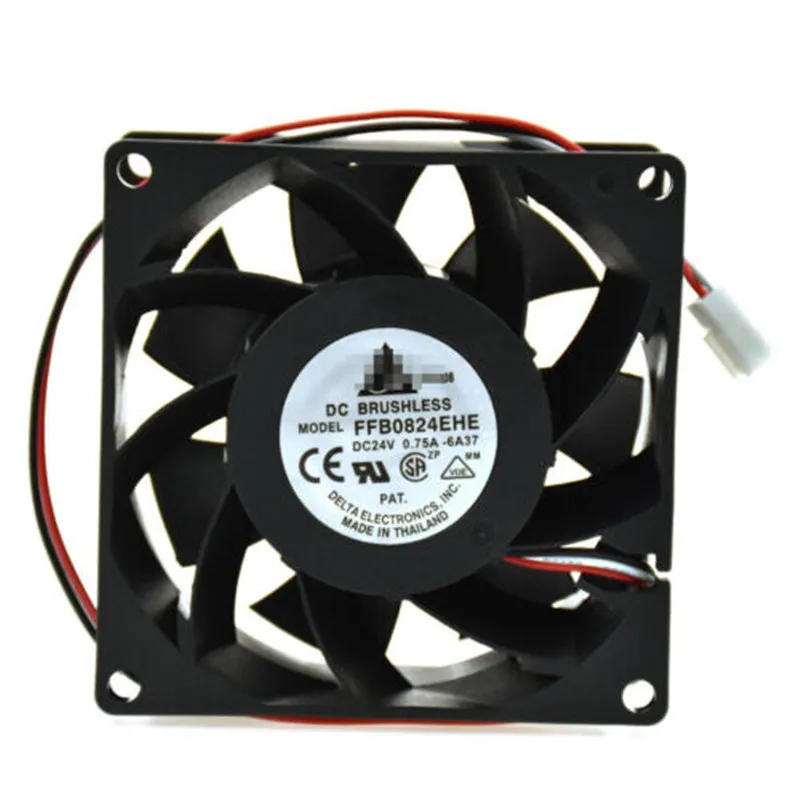 

Inverter Cooling Fan FFB0824EHE for 80*80*38mm 24V 0.75A 3Pin