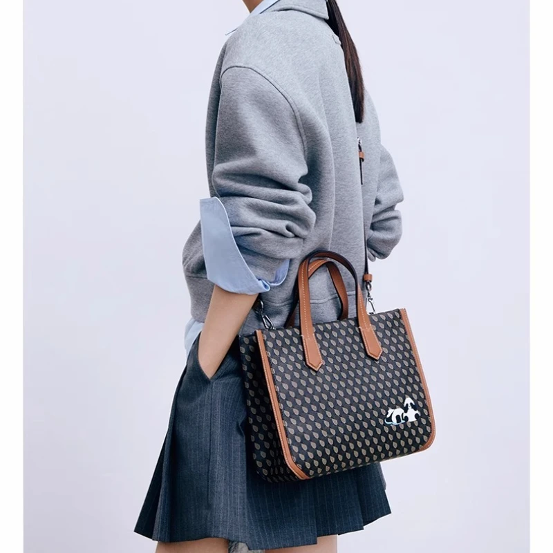 DISSONA 2025 Lucky Pouch Handbag Shoulder Bag, Crossbody Bag Panda Vintage Print Tote Bag