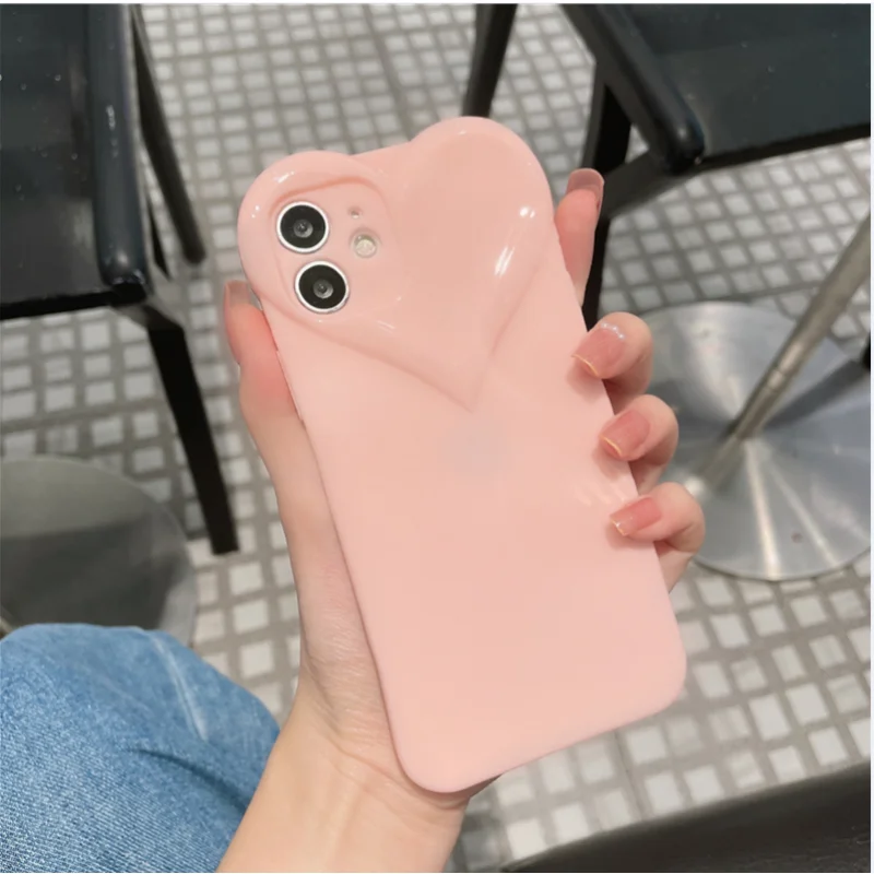 Чехол-бампер в Корейском стиле для iPhone 14 13 11 12 Pro XS Max X XR SE 7 8 Plus