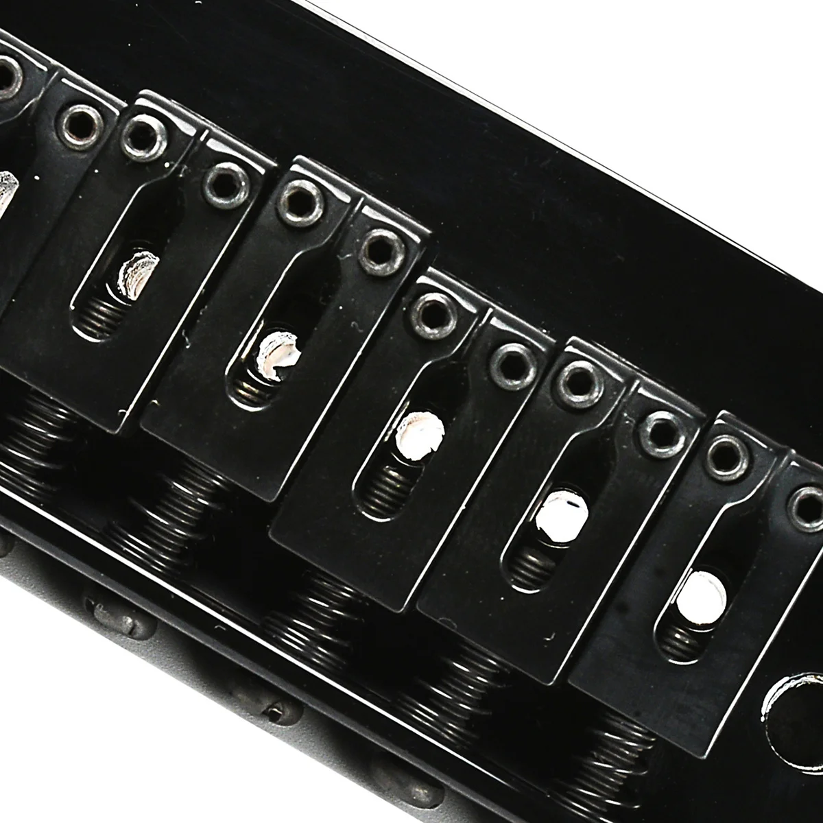 Musiclily Pro 52.5mm 2-Point Style Short Block Guitar Tremolo Bridge for Squier ST, Black