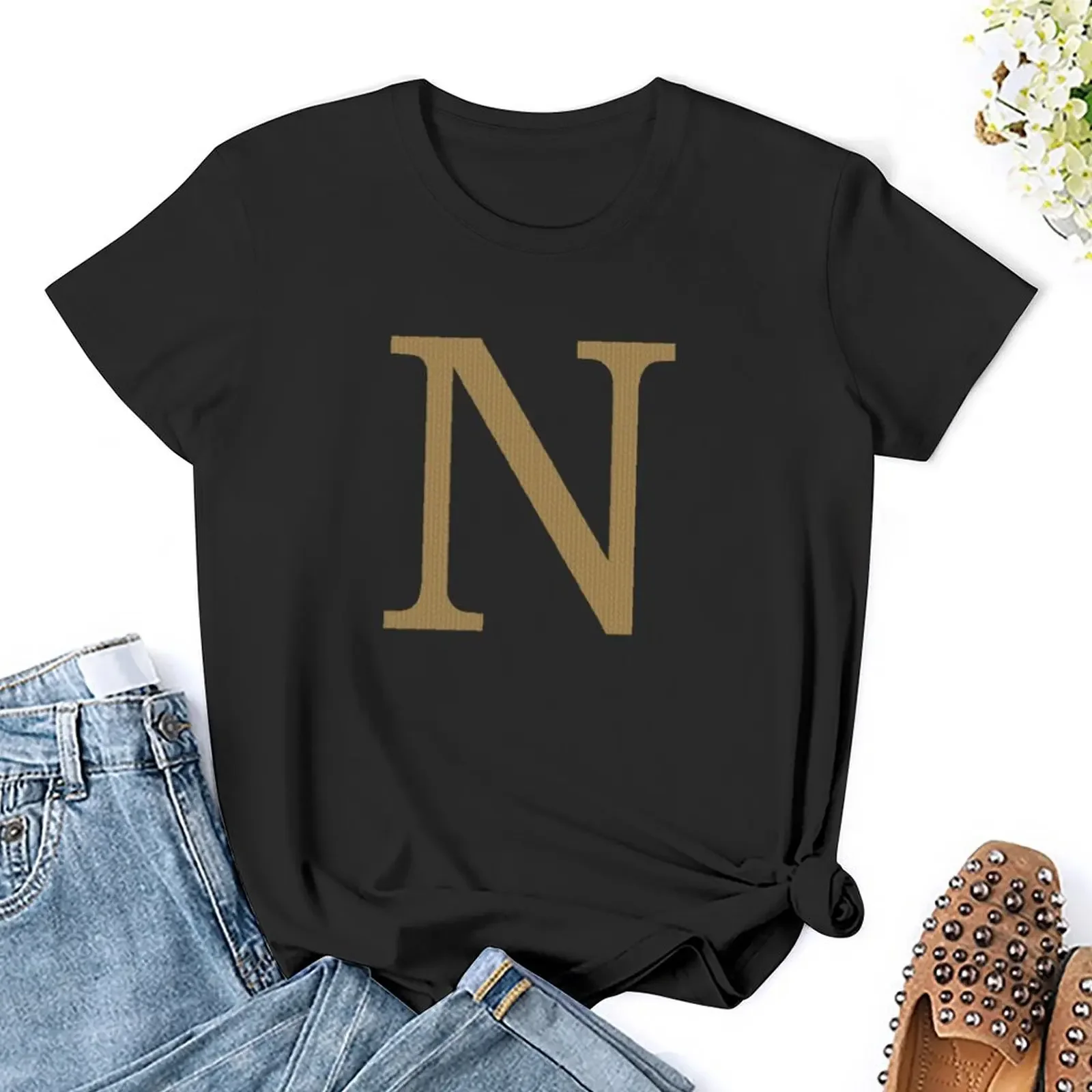 Weasley-N-Camiseta Feminina, Top Engraçado de Verão