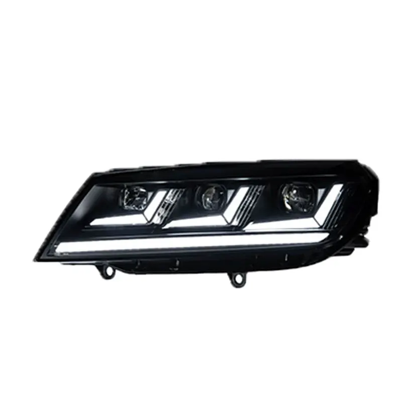 Car headlight For VW Touareg LED Headlights 2016-2018 Upgrade LED Projetor Headlamp Daytime Running Light Automotive Accessories