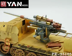 Yan Model PE-35105 1/35 Scale 18 ton `FAMO` (sd.kfz.9) and FLAK 37 Gun (For Tamiya and Frontier)