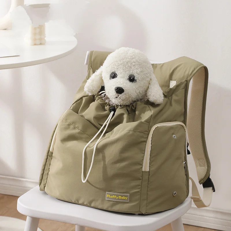 Summer Pet Travel Outing Bag Cat Chest Bag Large Capacity Breathable Dog Bag Portable Dog Moving Bag