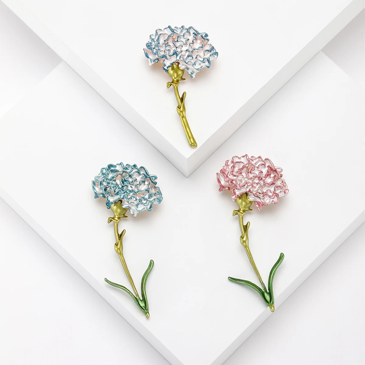 Enamel Hydrangea Pin for Women Flower Brooches Event Party Backpack Decoration Clothes Accessories