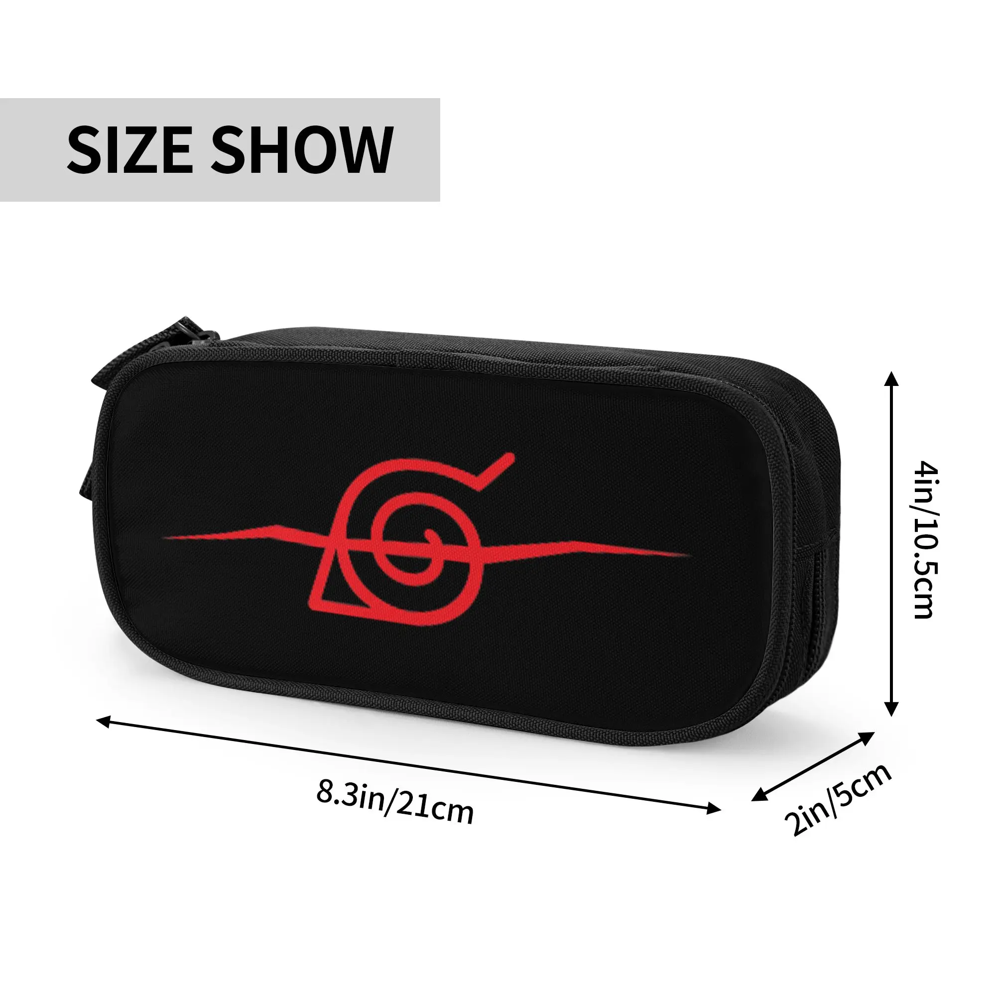 Large Capacity Bags for Child Cartoon Naruto Shippuden Anti Leaf Cloud Front and Back Anime  Handheld Study Bag