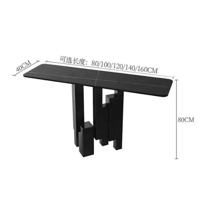 

Tables Console Modern Trendy Luxury Italian Decoration Hallway Console Tables Elegant Creative Consolle Da Ingresso Living Room