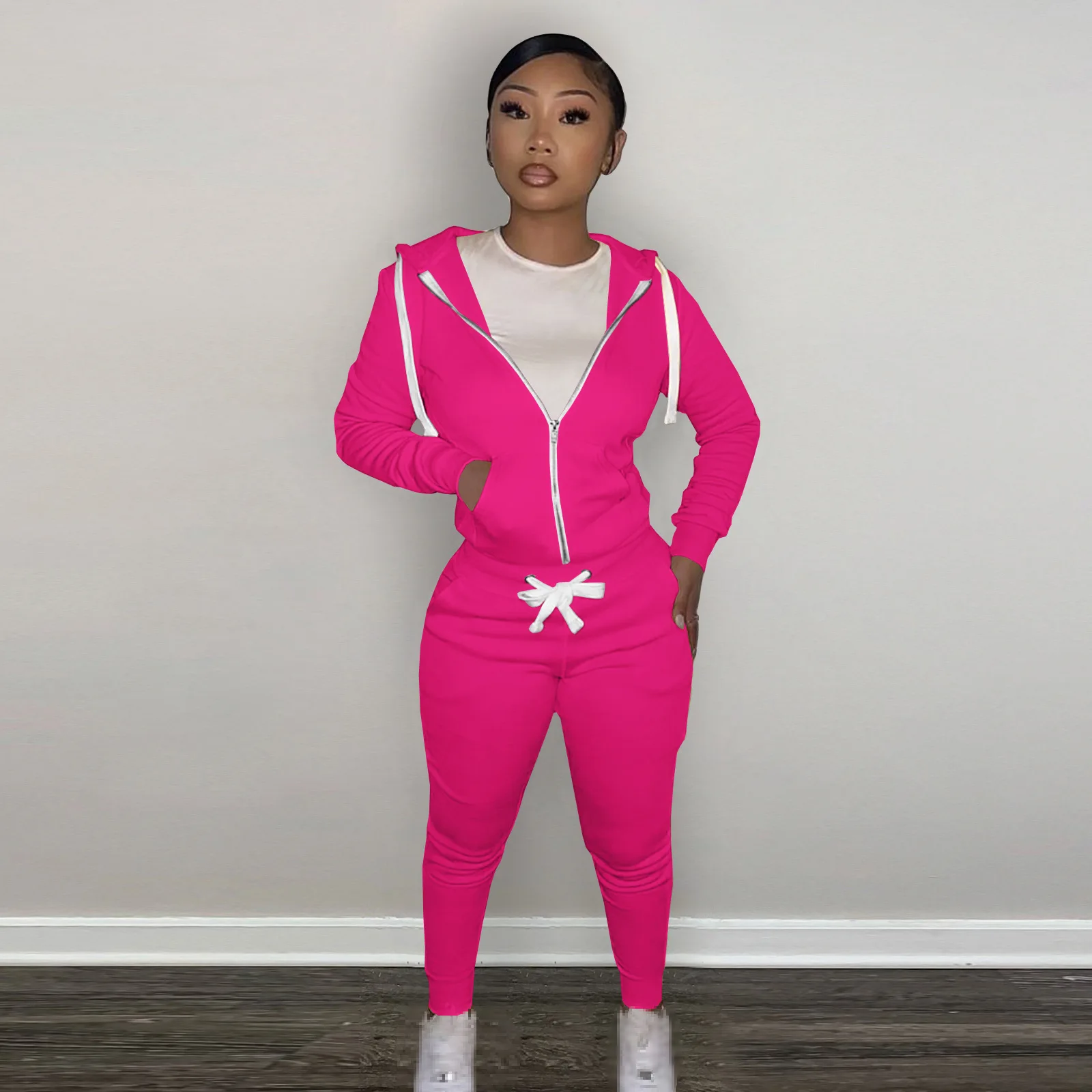 fall outfits women two piece set women outfits 2 piece set sweatsuits for woman tracksuits hoodies pants sets fall clothing 2022