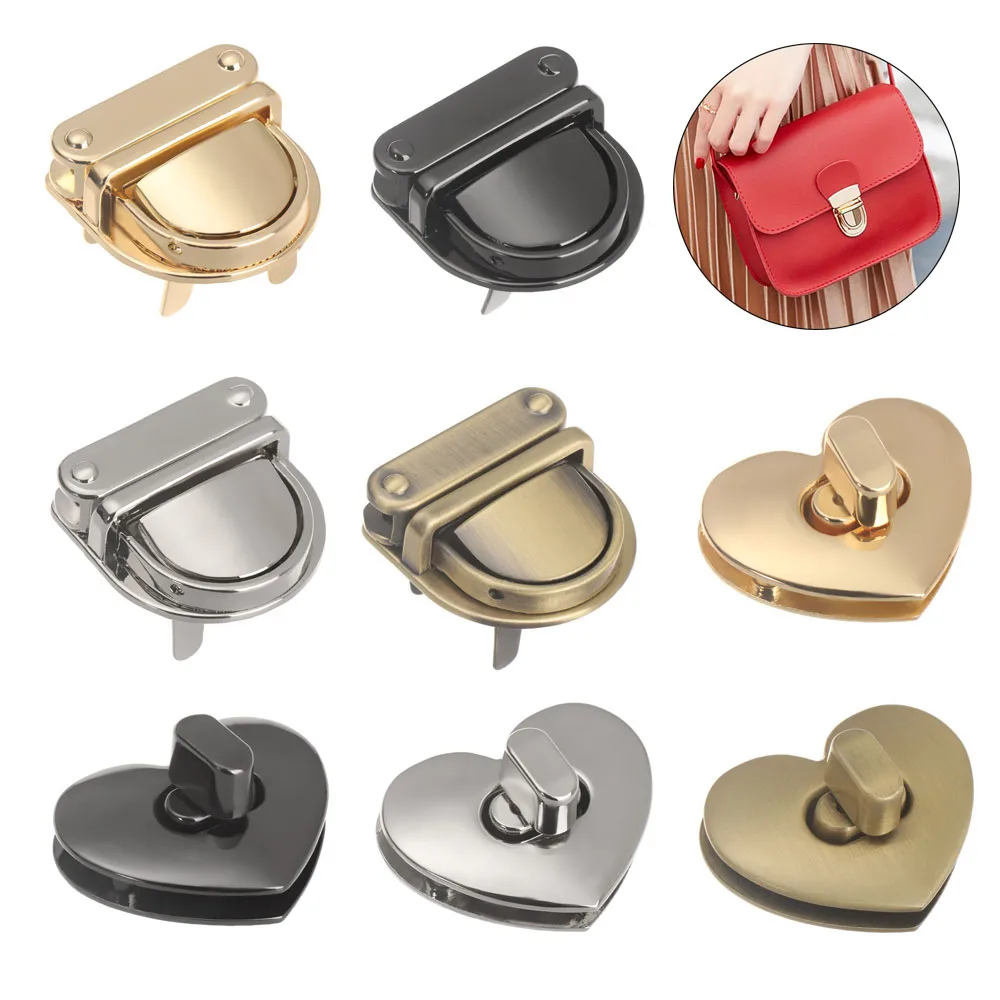 

Высокое качество поворотные замки DIY сумка кошелек фурнитура для багажа поворотный замок прочная застежка застежка детали сумки