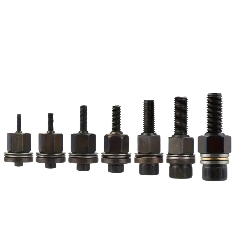 7pcs Hand Rivet Nut Head Set Manual Riveter Rivnut Tool Rivet Nut Tool Accessory for Nuts M3 M4 M5 M6 M8 M10 M12 Simple Install