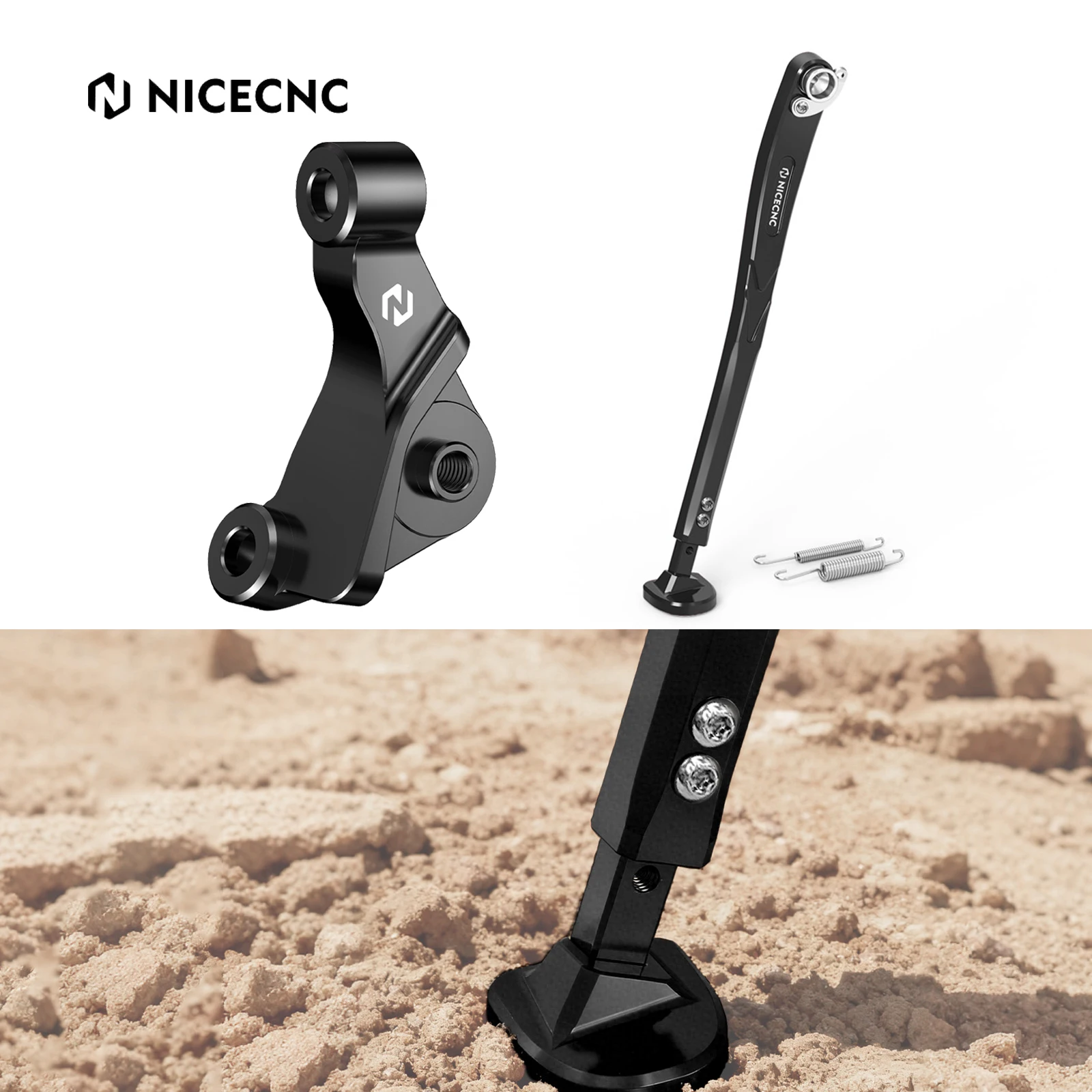 2024 2025 2026 For Stark Varg EX Motocross Adjustable Kickstand Side Stand Mount Bracket For Stark Varg MX SM Electric Dirt Bike